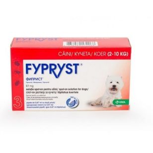 FYPRYST CAINE DOG S 67 MG (2-10 KG) - 3 PIPETE