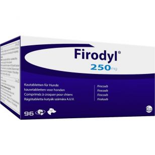 Firodyl 250 mg, comprimate masticabile pentru caini
