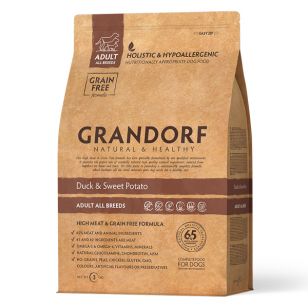 Grandorf  Dog - Duck & Potato - Adult All Breeds - 1 kg