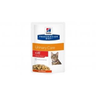 Hill's PD Feline C/D Urinary Stress with Chicken - 85 g