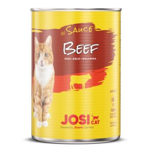 JosiCat Beef in Sauce  - 12x415 g