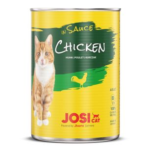 JosiCat Chicken in Sauce - 12x415 g