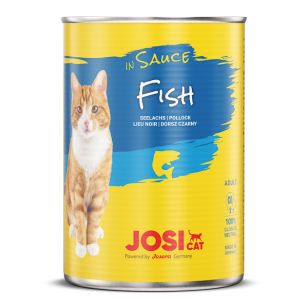 JosiCat Fish in Sauce - 12x415 g