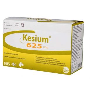 KESIUM 625 MG (AMOXY + ACID CLAVULANIC) - 240 TABLETE PALATABILE