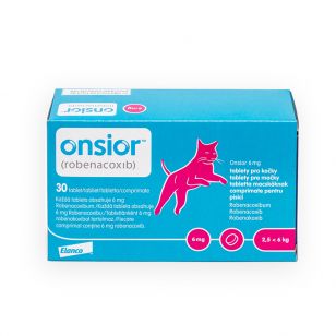 Onsior 6 mg - Pisica (2.5 < 6 kg) - 30 Tablete