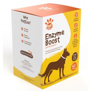 PetExx Enzyme Boost - Supliment digestiv - 30cpr