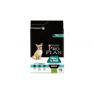 PRO PLAN Dog, Small and Mini Adult Sensitive Digestion Lamb - 3 kG