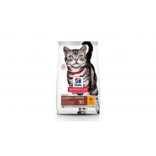 Hill's SP Feline Adult Hairball and Indoor Chicken - 3 kg