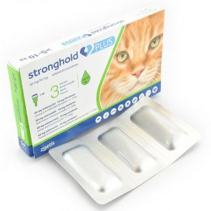 STRONGHOLD PLUS PISICA - 60 MG 1 ML (5-10 KG) - 3 PIPETE