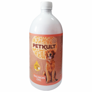 Ulei de somon pentru caini Petkult -  1 L