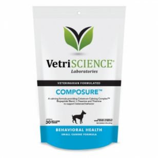 VETRI SCIENCE Composure Small, Dog Bite-sized Chews - 30 Comprimate