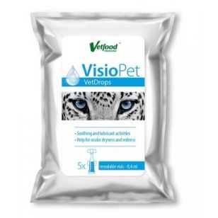 VetFood VISIOPET VETDROPS - 5 FIOLE 
