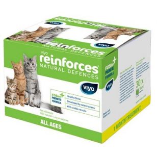 VIYO REINFORCES FOR CATS ALL AGES - 30 x 30 ML