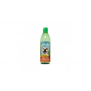 Tropiclean Fresh Breath Water Additive Plus Skin & Coat 473 ml