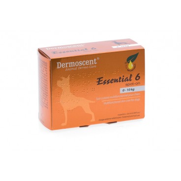 Dermoscent Essential 6 Spot-on Caine 0-10 Kg - 4 Pipete