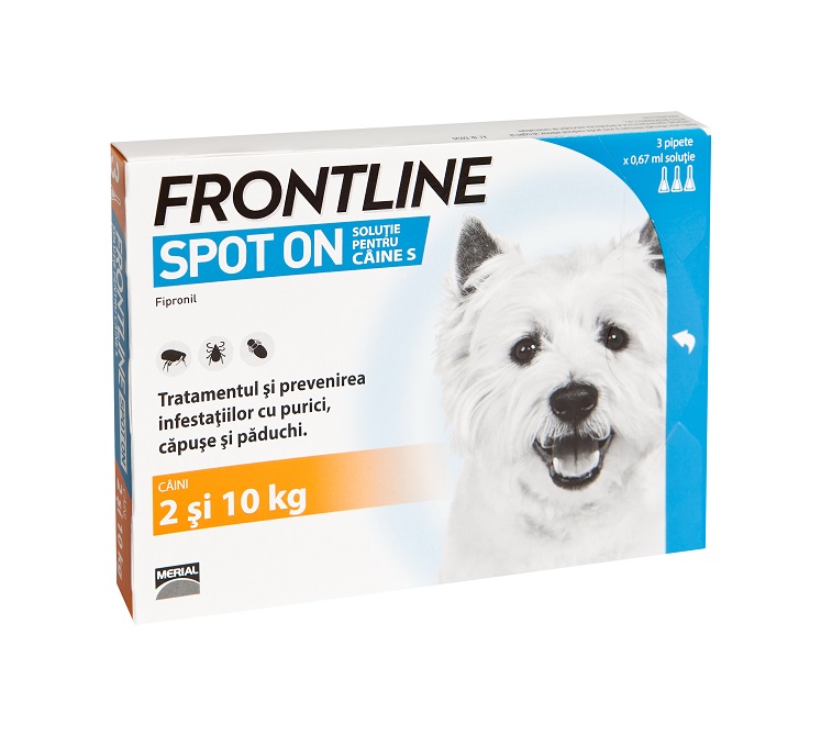 Frontline Spot On S Dog Caine (2-10 KG) - 1 PIPETA