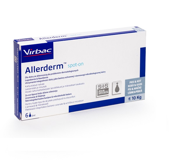 ALLERDERM SPOT ON 2 ML (<10 kg) - 6 PIPETE