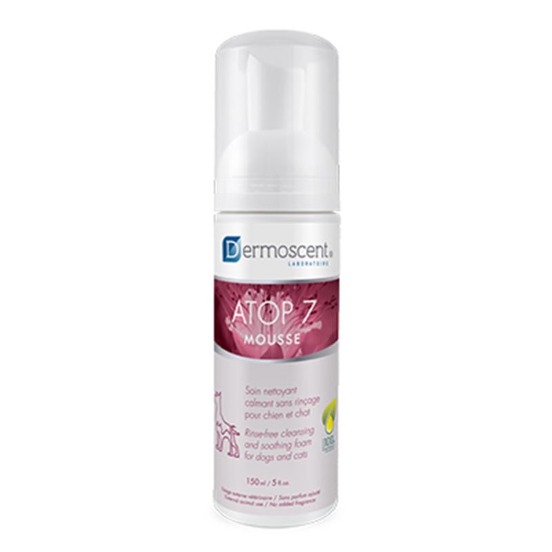 Dermoscent Atop 7 Mousse spuma calmanta de curatare - 150 ml