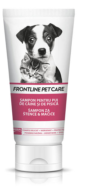 FRONTLINE PET CARE - SAMPON PENTRU PUII DE CAINE SI PISICA 200 ML