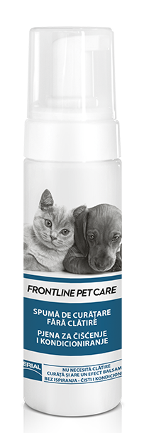 FRONTLINE PET CARE - SPUMA DE CURATARE FARA CLATIRE 150 ML