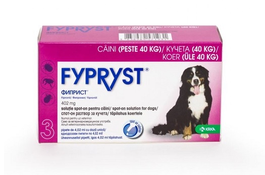 FYPRYST CAINE DOG XL 402 MG (40-60 KG) - 3 PIPETE