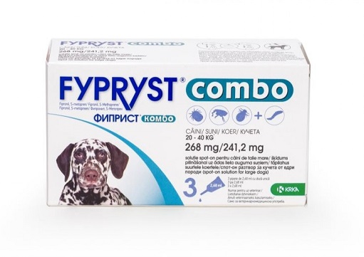 FYPRYST COMBO CAINE DOG L 268 MG (20-40 KG) - 3 PIPETE