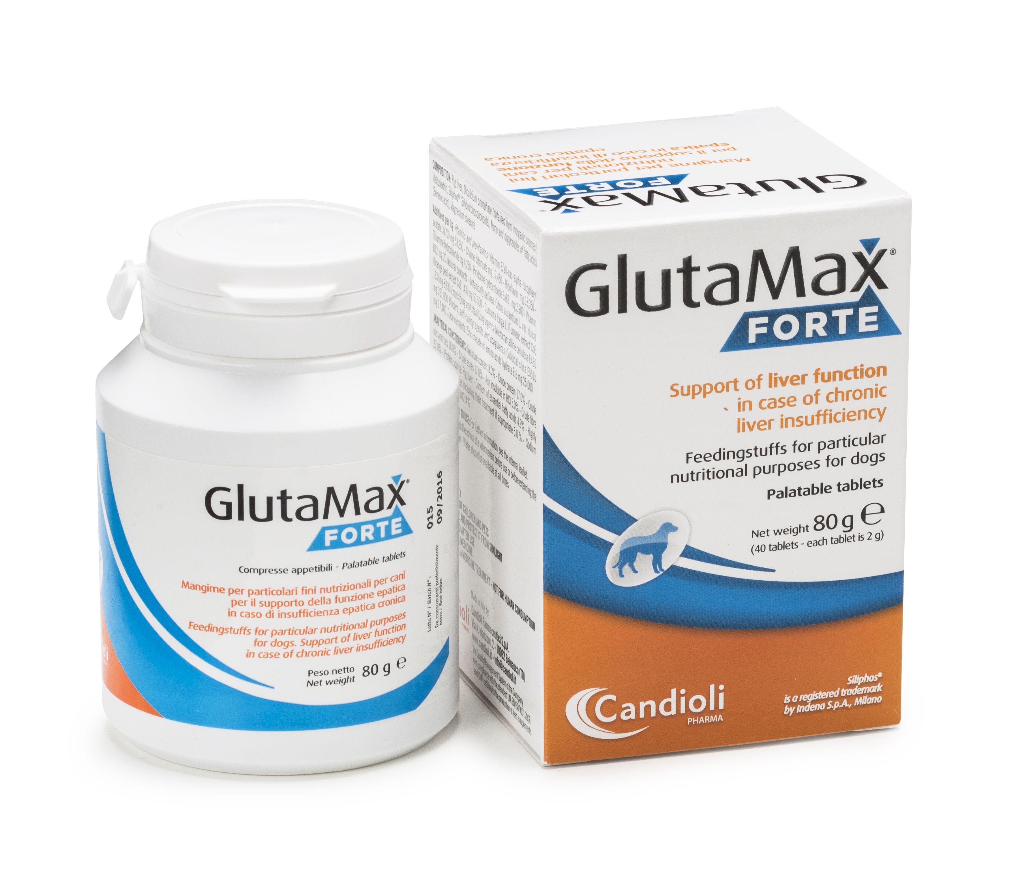 GLUTAMAX FORTE CAINE - 120 COMPRIMATE