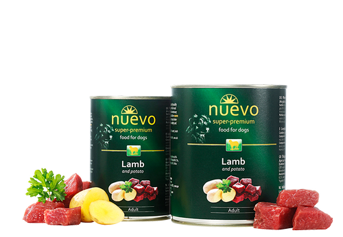 Nuevo Dog Adult Miel si Cartof - Conserva 400g