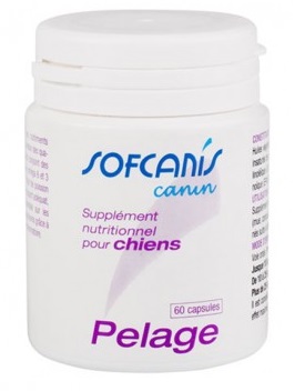 SOFCANIS CANIN PELAGE - 60 COMPRIMATE