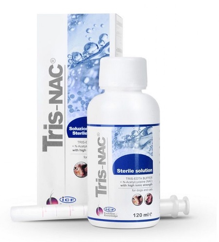 TRIS NAC SOLUTIE OTICA STERILA - 120 ML