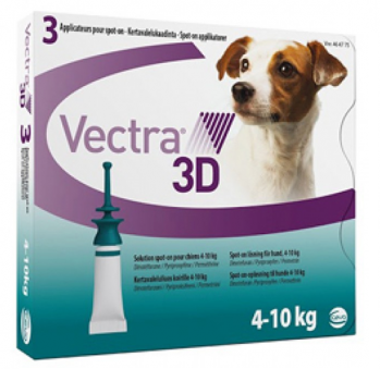 VECTRA 3D 4-10 KG - 3 PIPETE