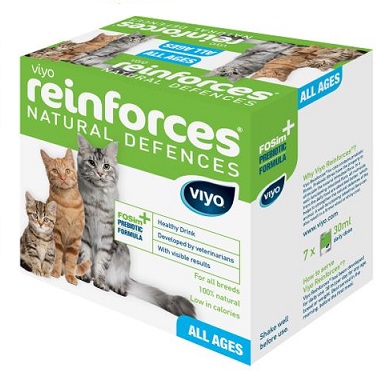 VIYO REINFORCES FOR CATS ALL AGES - 7 x 30 ML