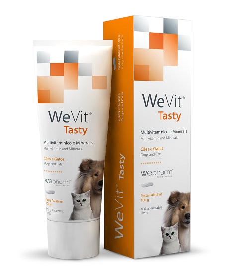 WeVit Tasty 100G - PASTA MULTIVITAMINE SI MINERALE CAINI SI PISICI