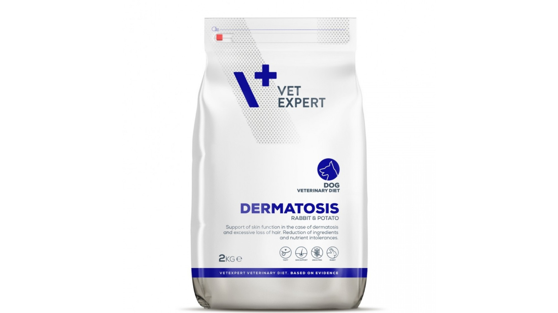 4T Veterinary Diet Dermatosis dog Iepure & Cartof 2 kg