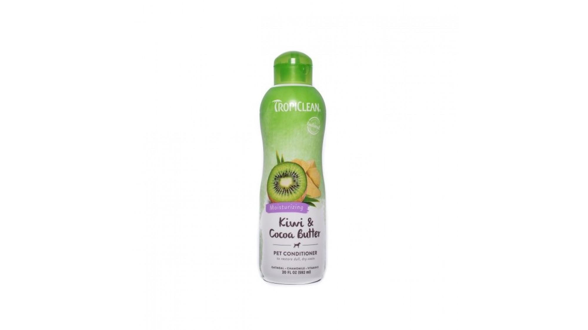 Balsam pentru caini si pisici Tropiclean Kiwi & Cocoa Butter - 355 ml