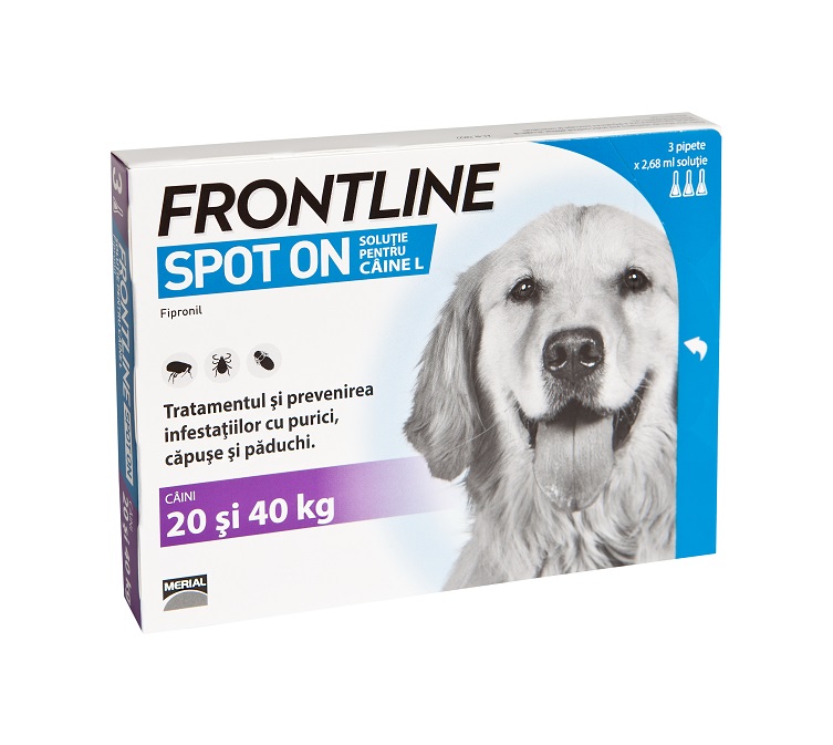 Frontline Spot On L Dog Caine (20-40 KG) - 3 PIPETE