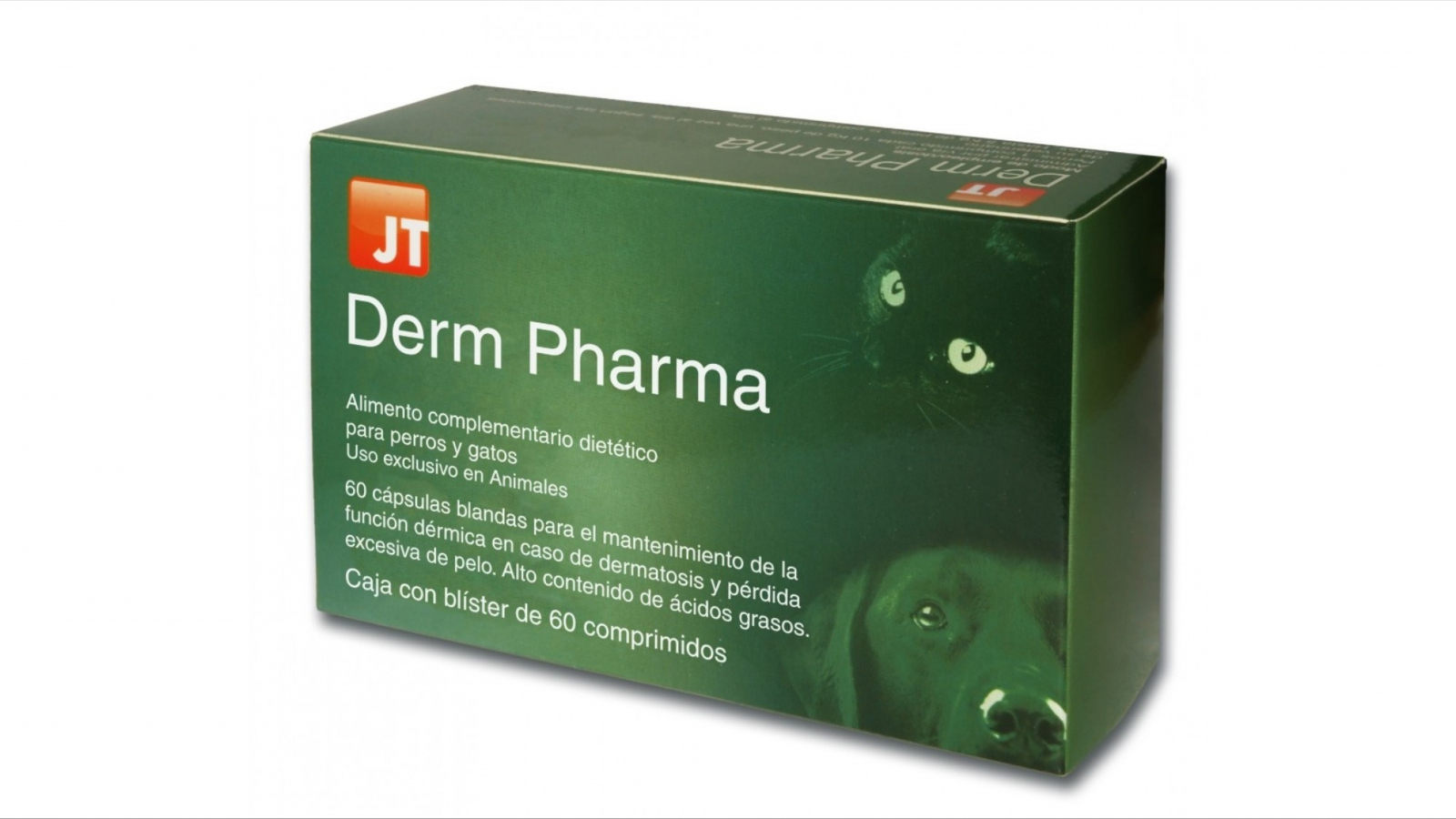 JT - DERM PHARMA pentru caini si pisici - 60 capsule