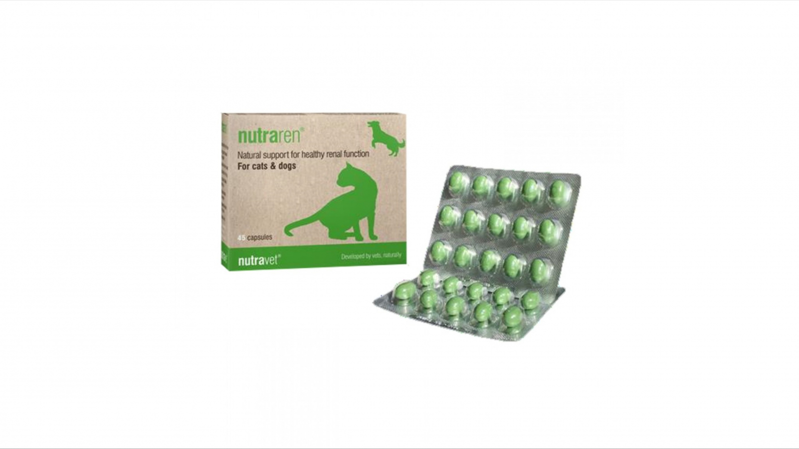 NUTRAVET NUTRAREN pentru caini si pisici 45 capsule