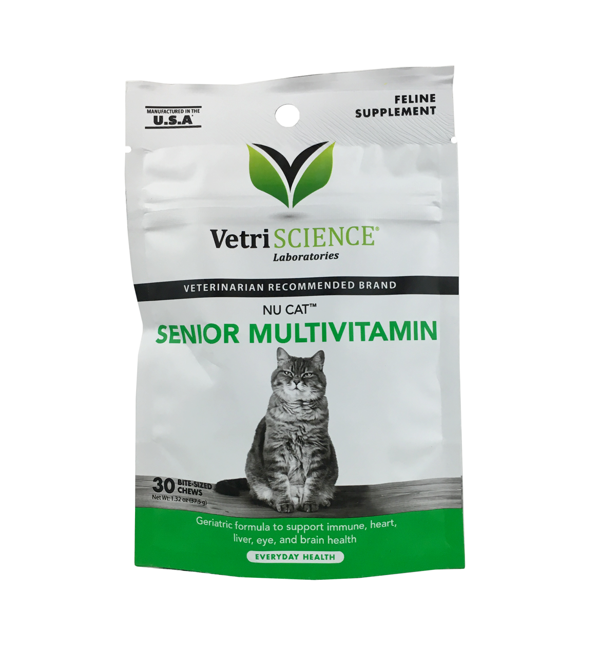 Nu-Cat Senior multivitamine pisici senior - 30 tablete masticabile