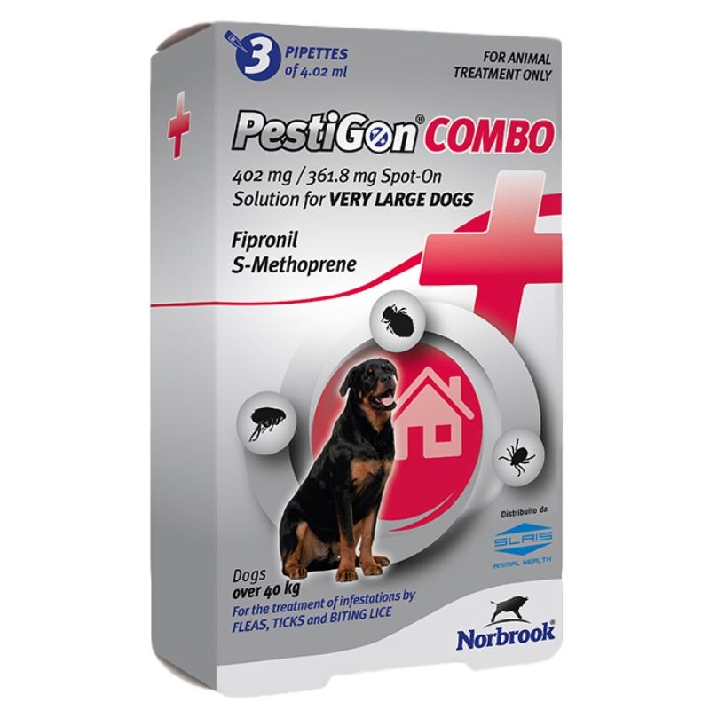 PestiGon Combo Dog XL (> 40 kg) - 3 Pipete