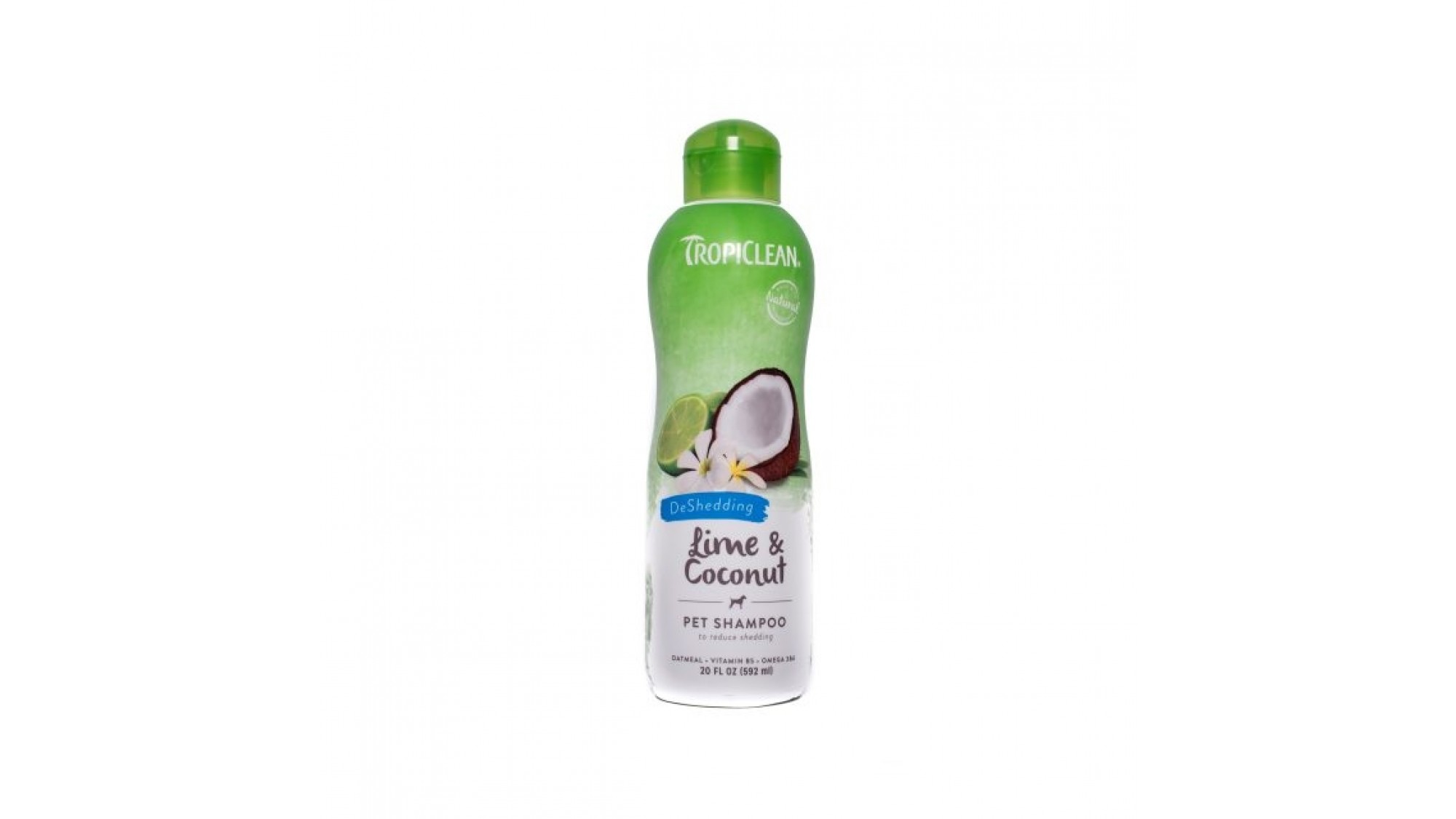 Sampon pentru caini si pisici Tropiclean Lime & Coconut 355 ml