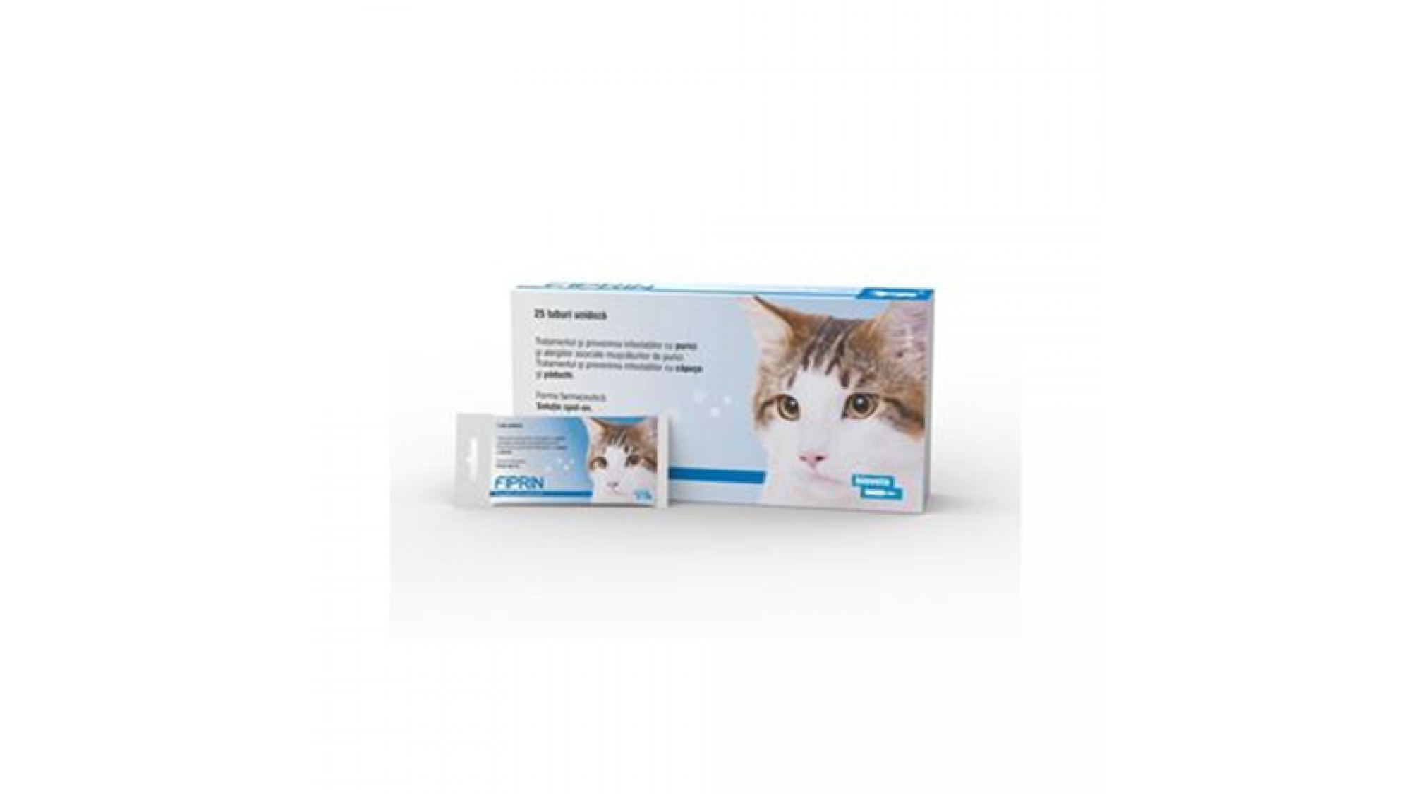 Solutie antiparazitara Fiprin Spot Cat 25 x 0,5 ml