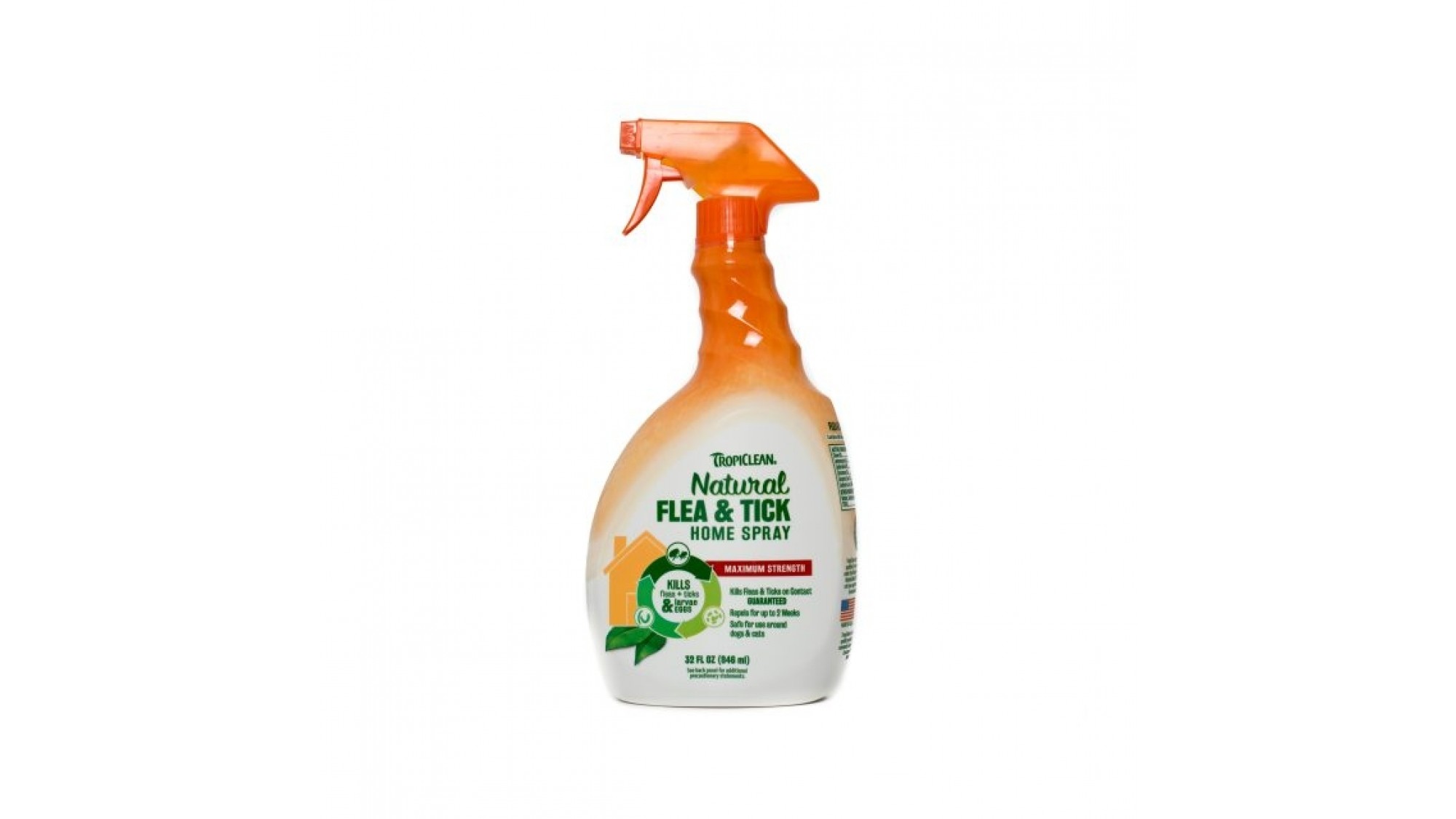 Spray natural antiparazitar Tropiclean Flea & Tick for Home 946ml