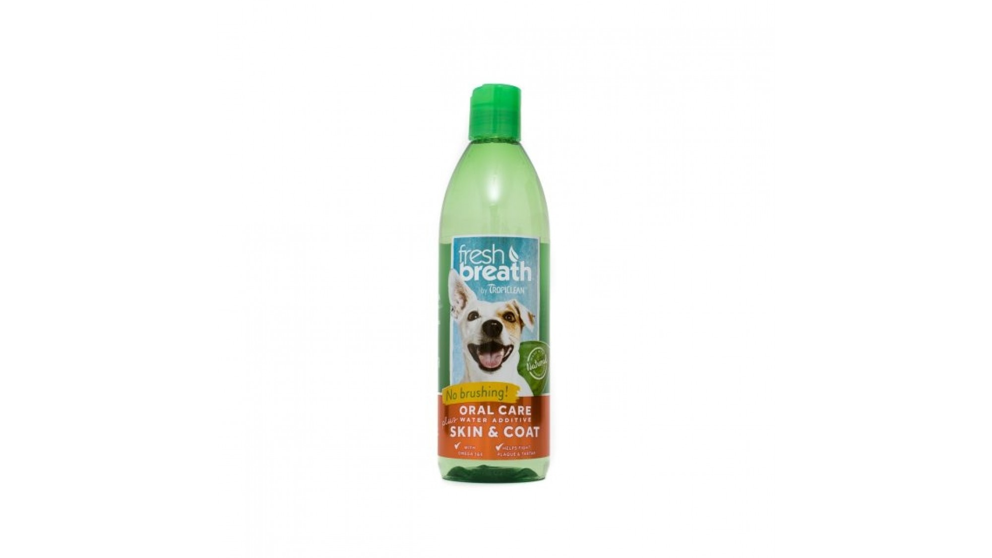 Tropiclean Fresh Breath Water Additive Plus Skin & Coat 473 ml