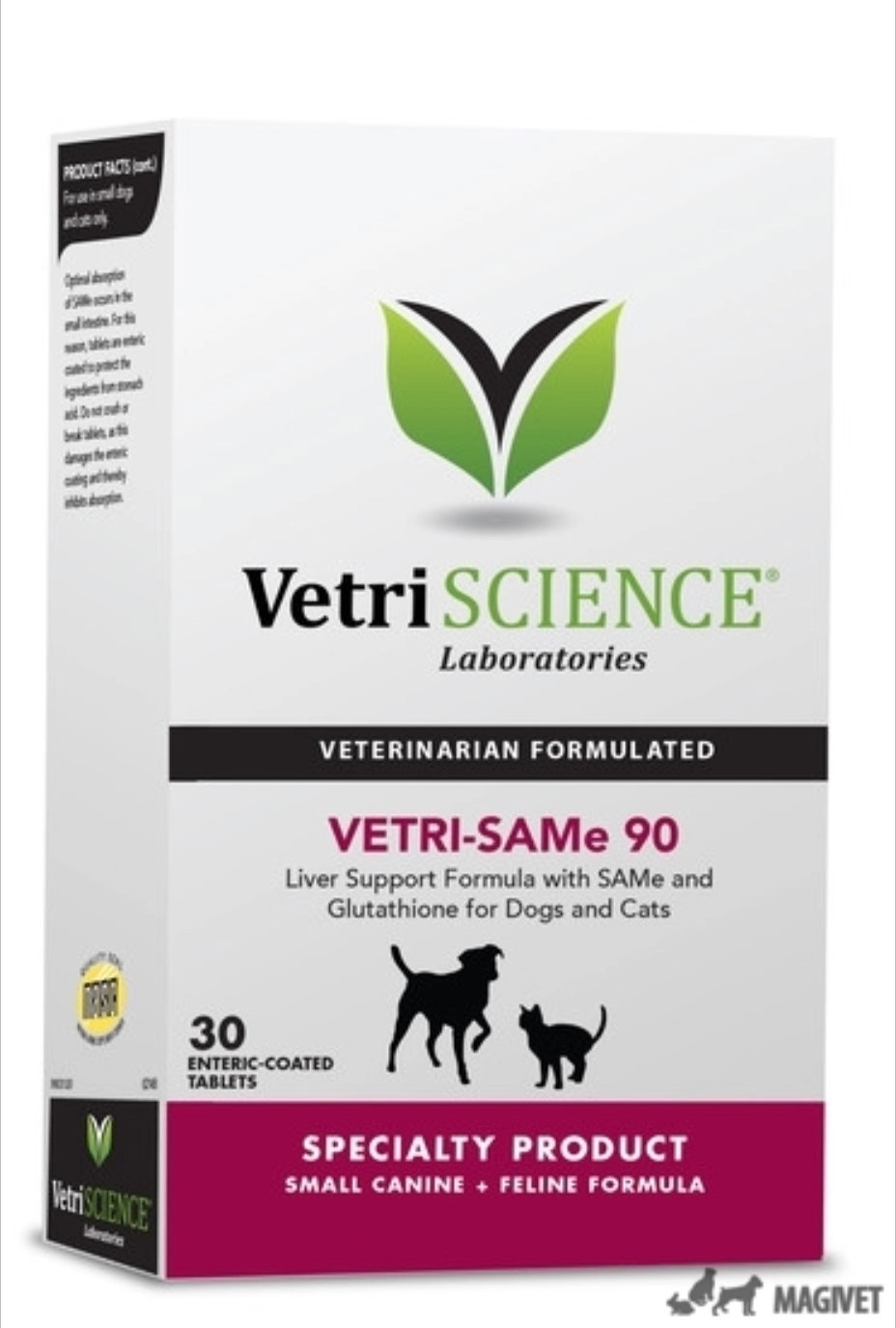 VETRI SCIENCE Vetri SAMe, suplimente hepatice câini 90mg - 30 Tablete