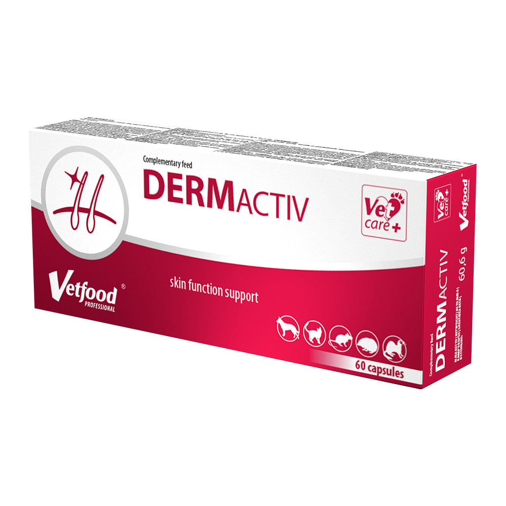 VetFood DERMACTIV - 60 CAPSULE