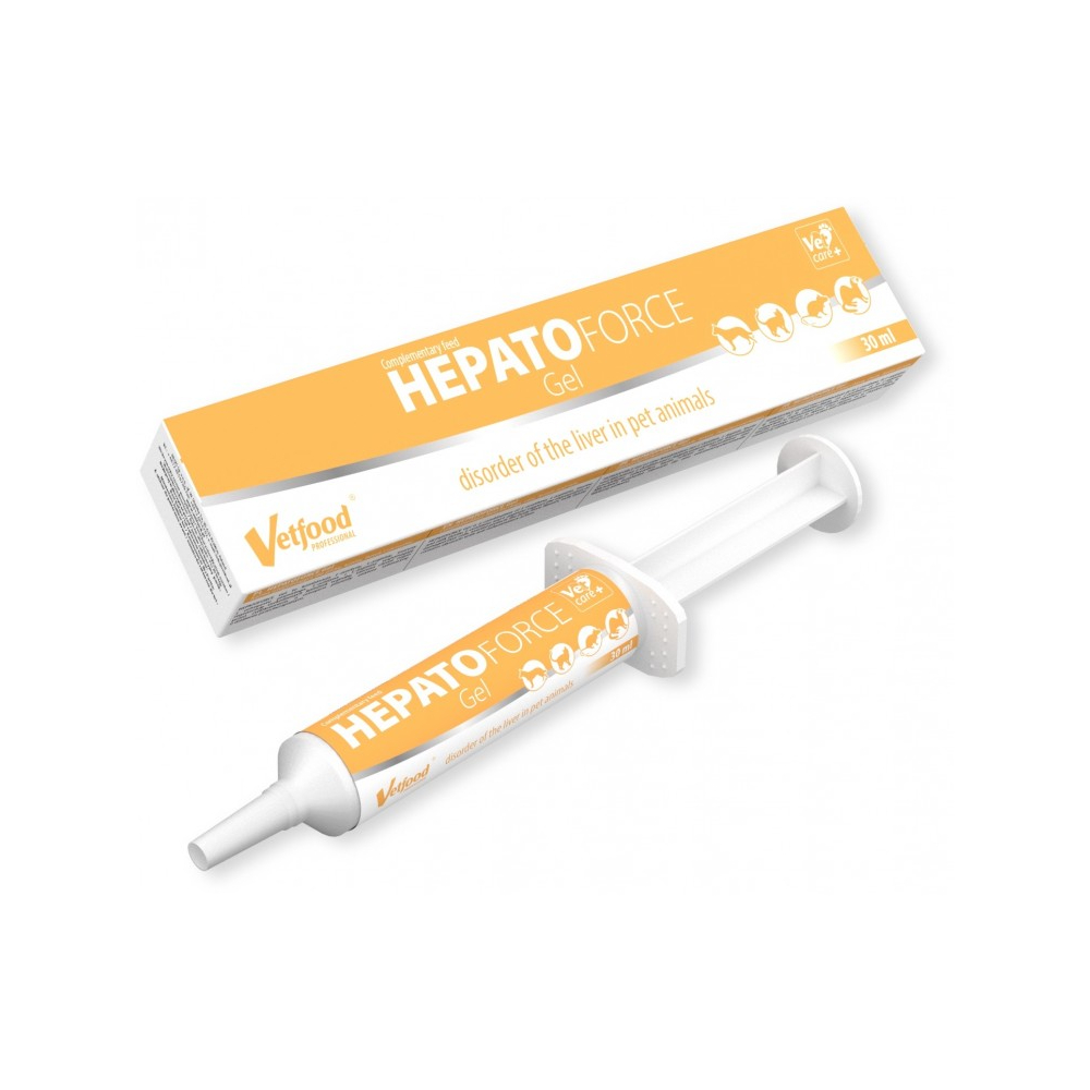 VetFood HEPATO FORCE Gel - 30 ML