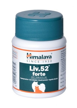 HIMALAYA LIV 52 FORTE VET - 60 TABLETE - Lichidare Stoc