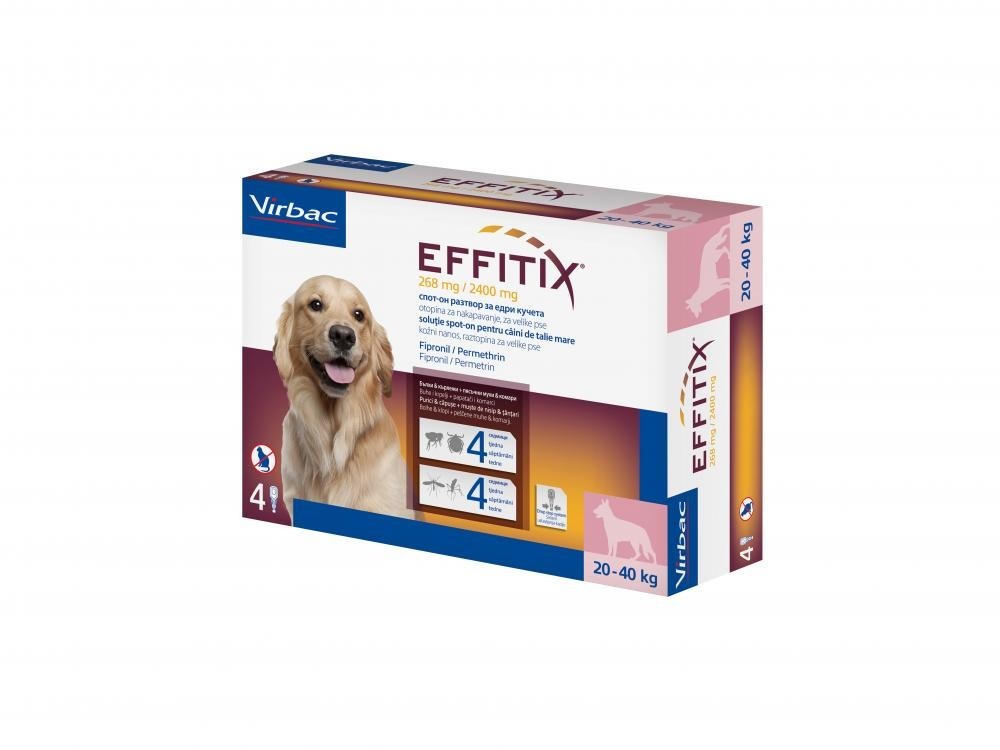 Effitix L (20-40kg) x 4 pip