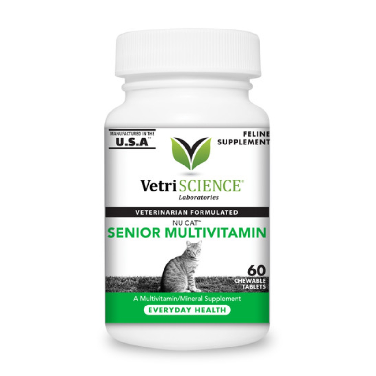 Nu-Cat Senior multivitamine pisici senior - 100 tablete masticabile